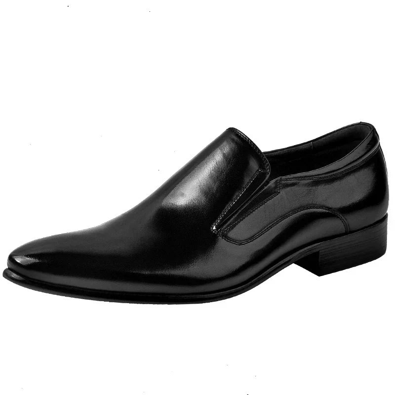 Genuine Leather Business Casual Shoes Men'S