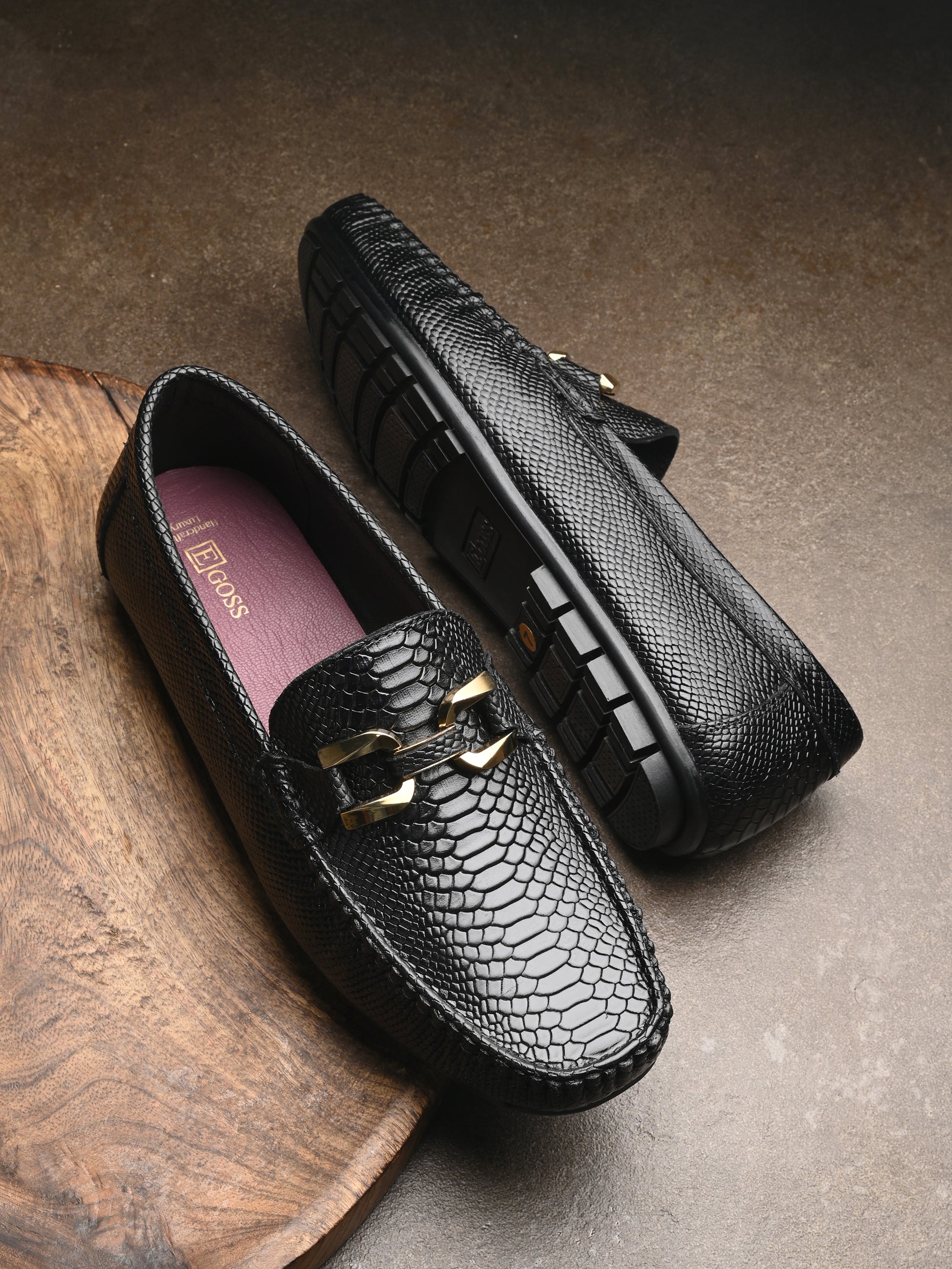 Salmot Platinum Loafers For Men