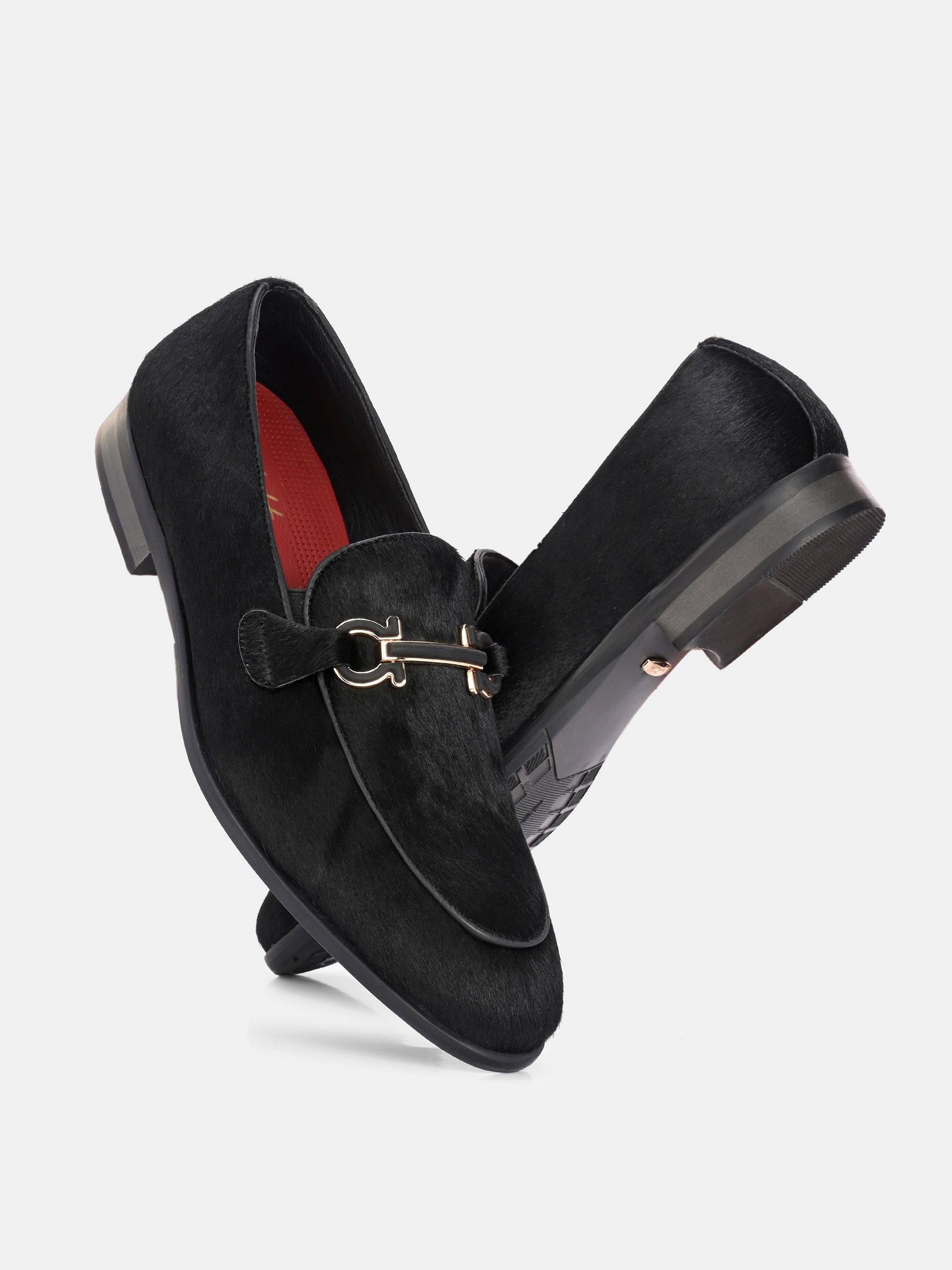 Stallion Buckled Loafers by Lafattio