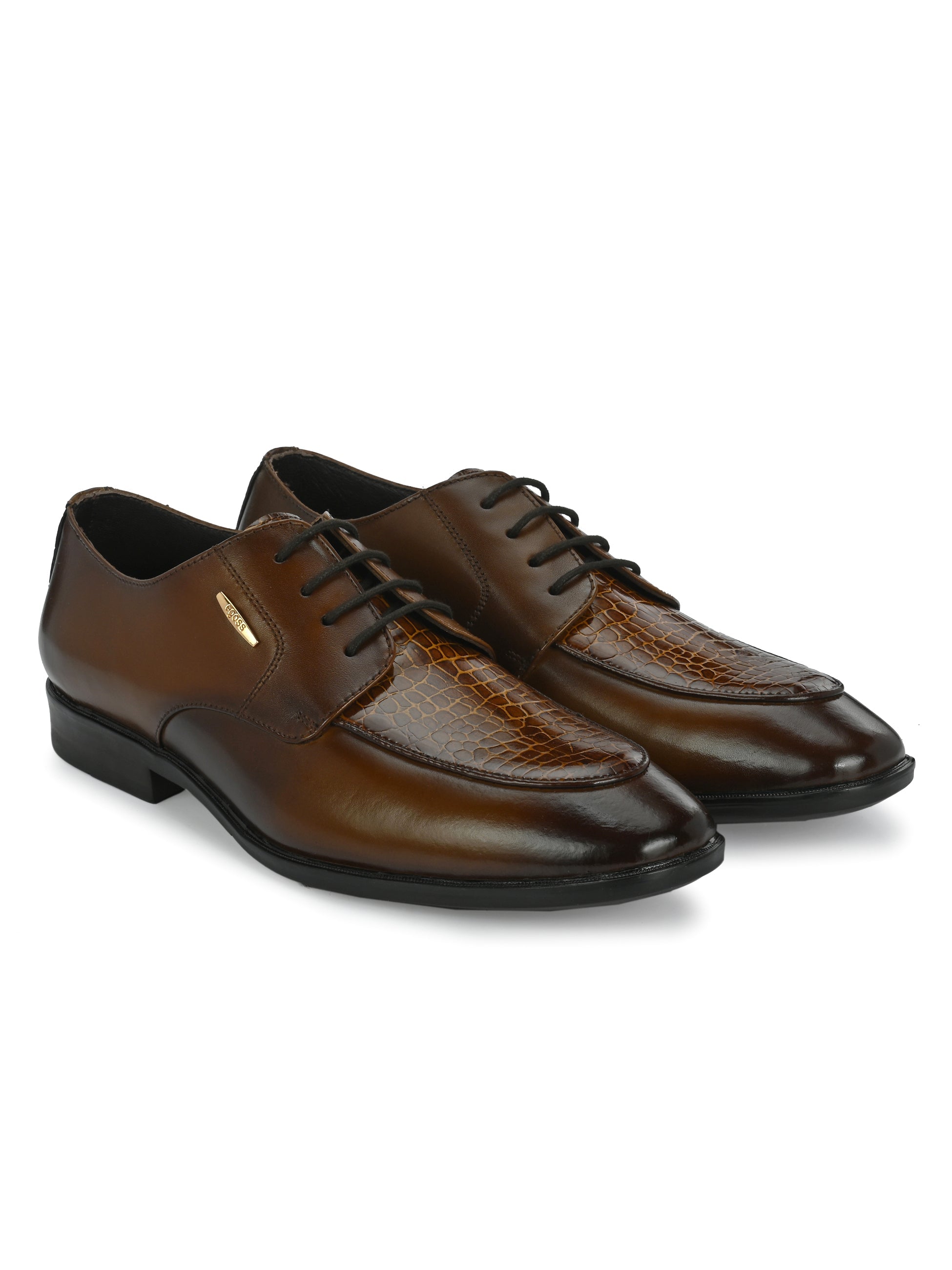 Salmot Platinum Lace-Up Shoes For Men