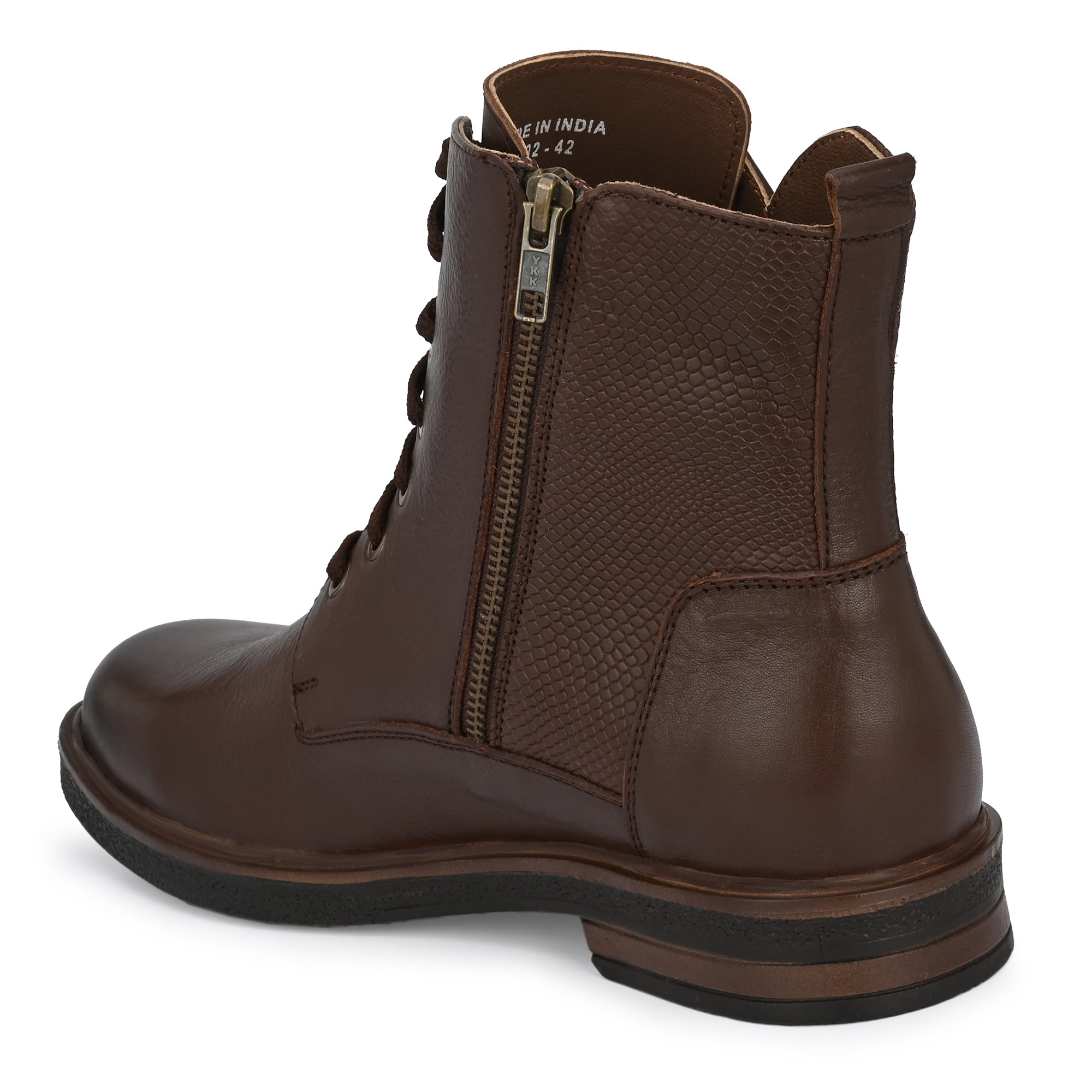 Salmot High Length Biker Boots For Men - Leather Boots