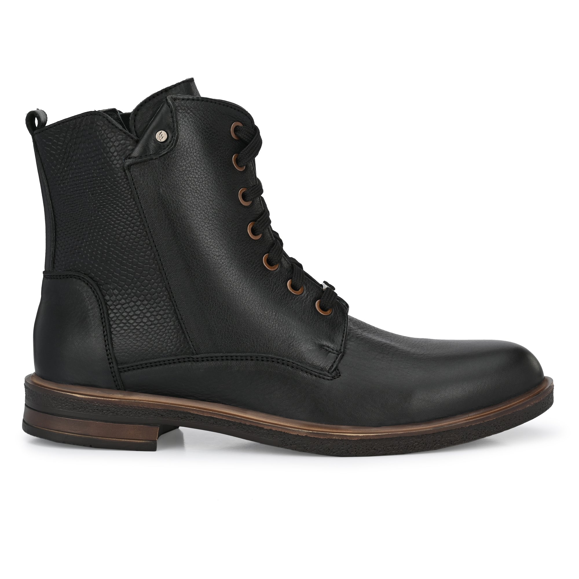 Salmot High Length Biker Boots For Men - Leather Boots