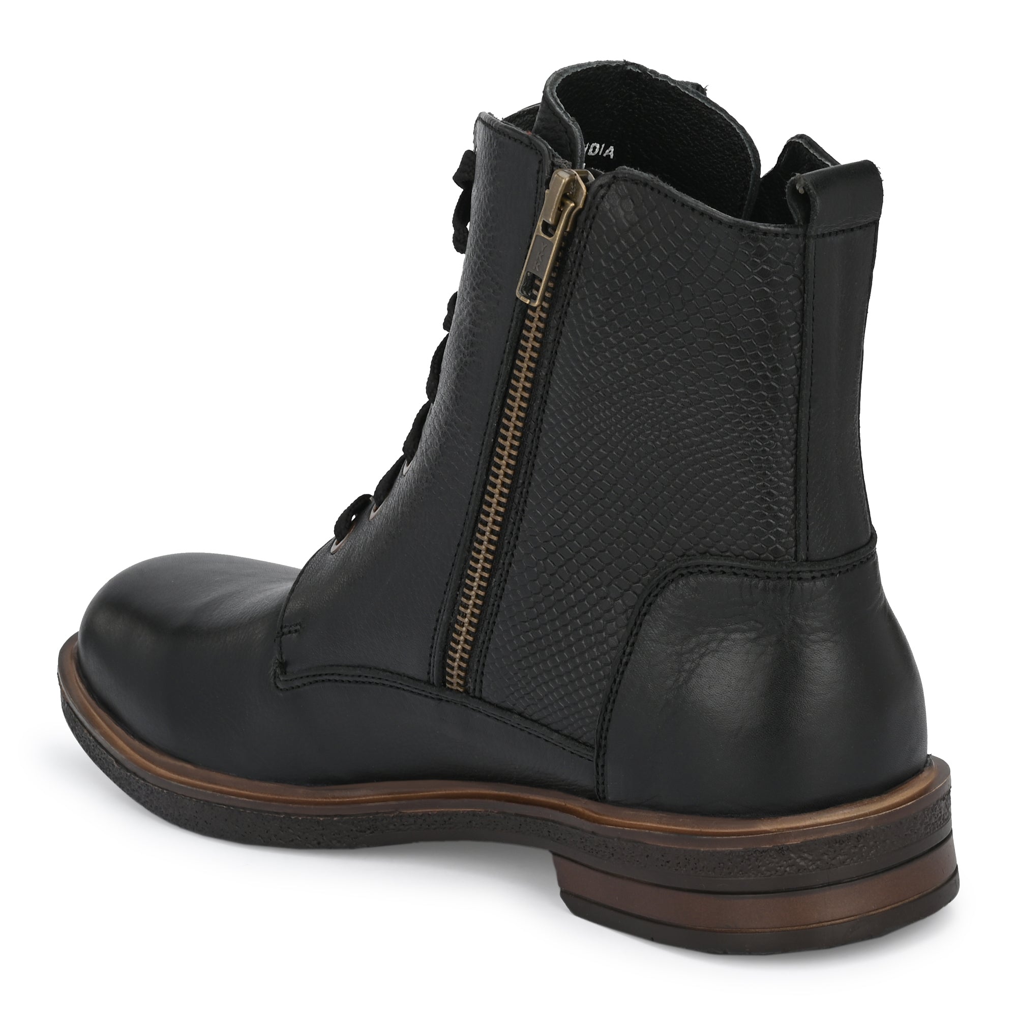 Salmot High Length Biker Boots For Men - Leather Boots