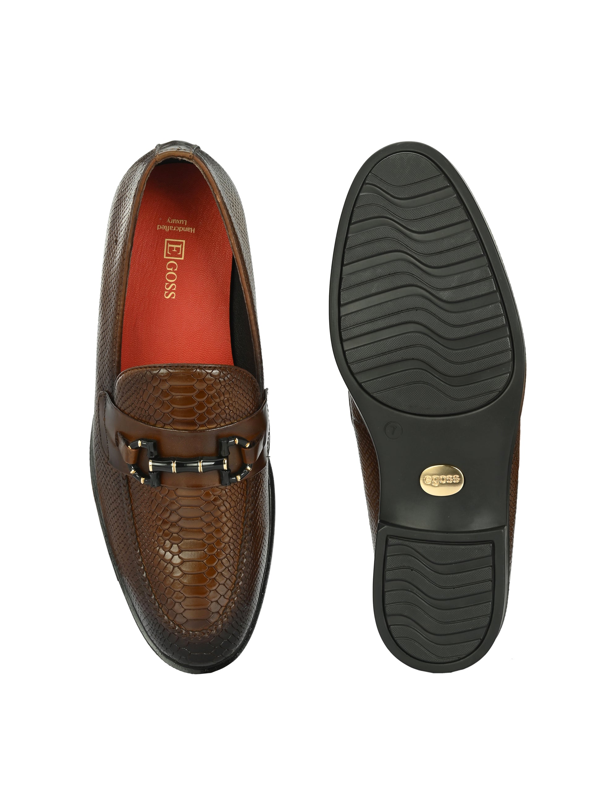 Salmot Platinum - Buckled Shoes For Men