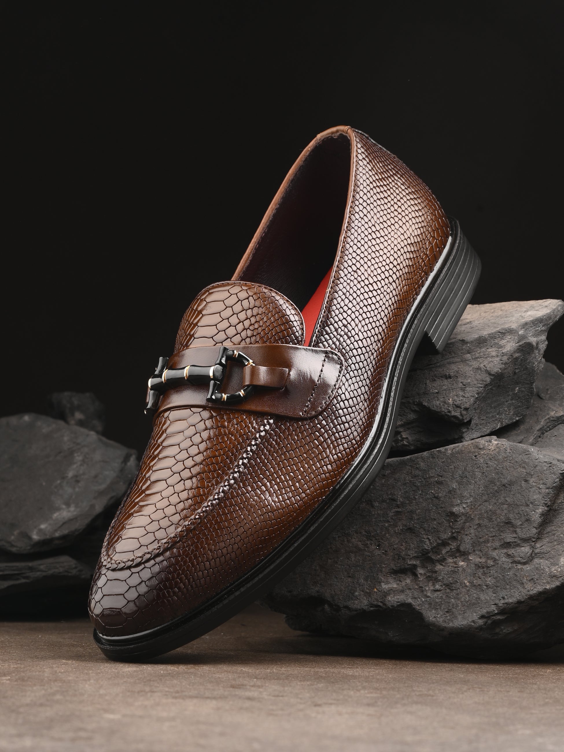 Salmot Platinum - Buckled Shoes For Men