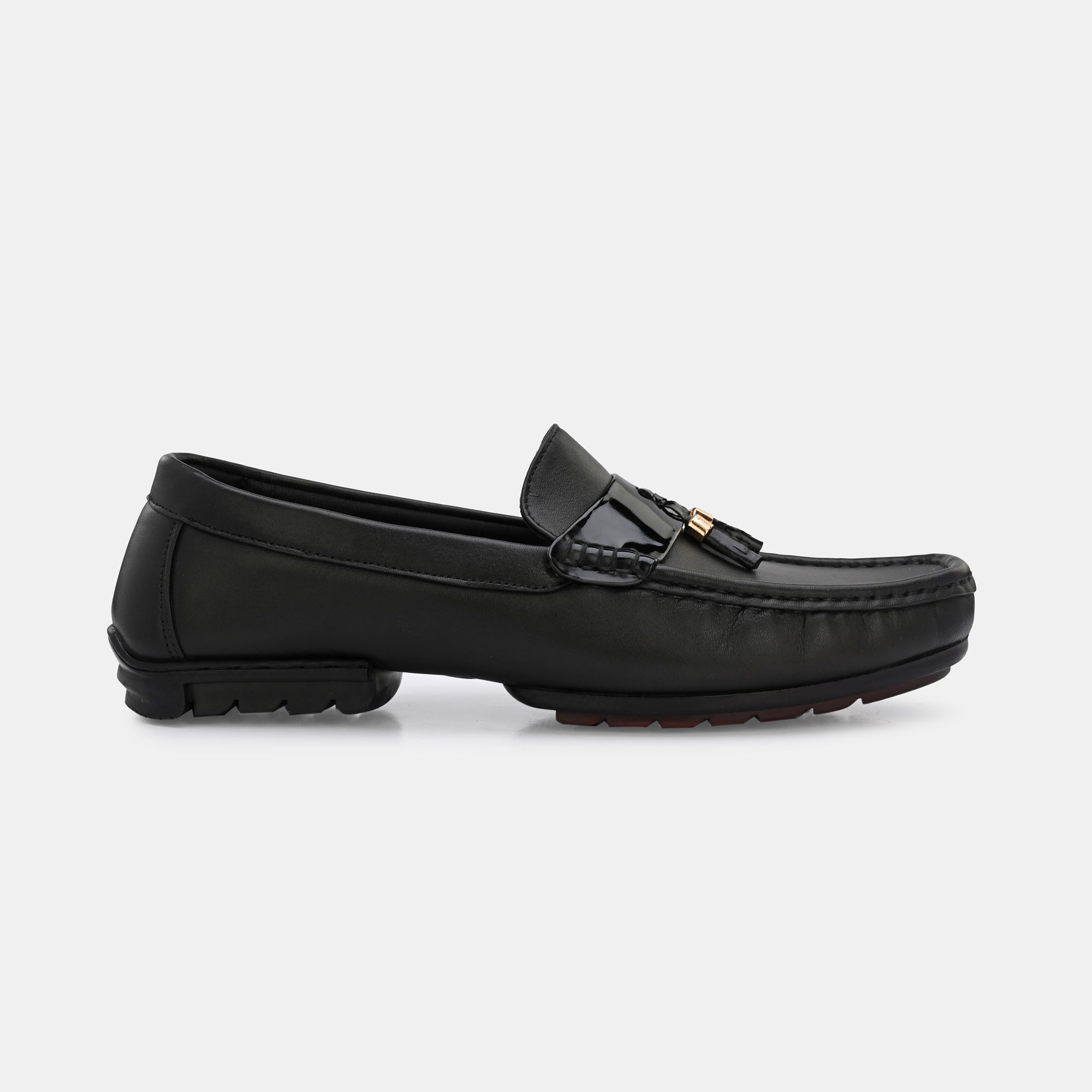 Black Tassel Loafers