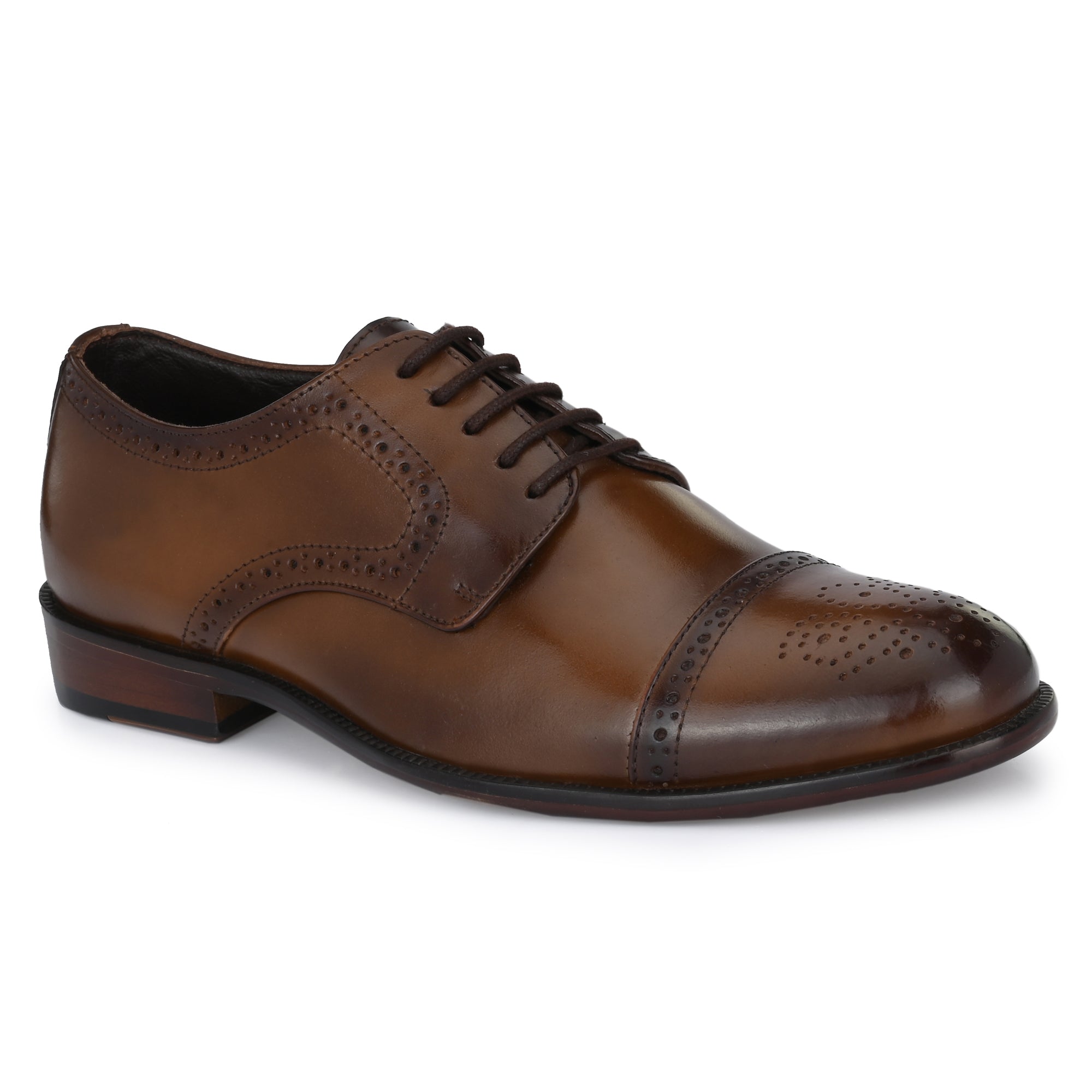 Salmot Formal Lace-Up Semi-Brogues For Men