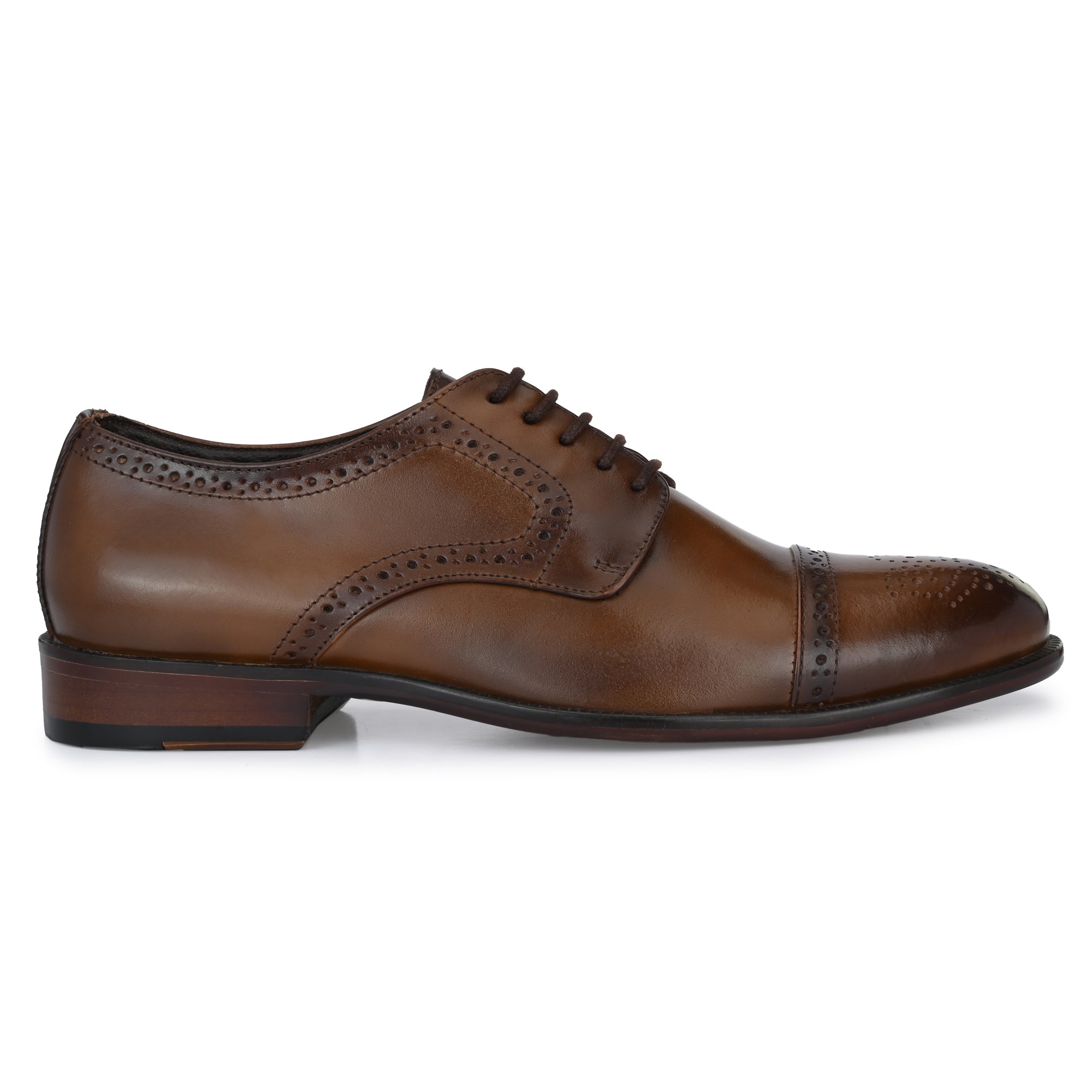 Salmot Formal Lace-Up Semi-Brogues For Men