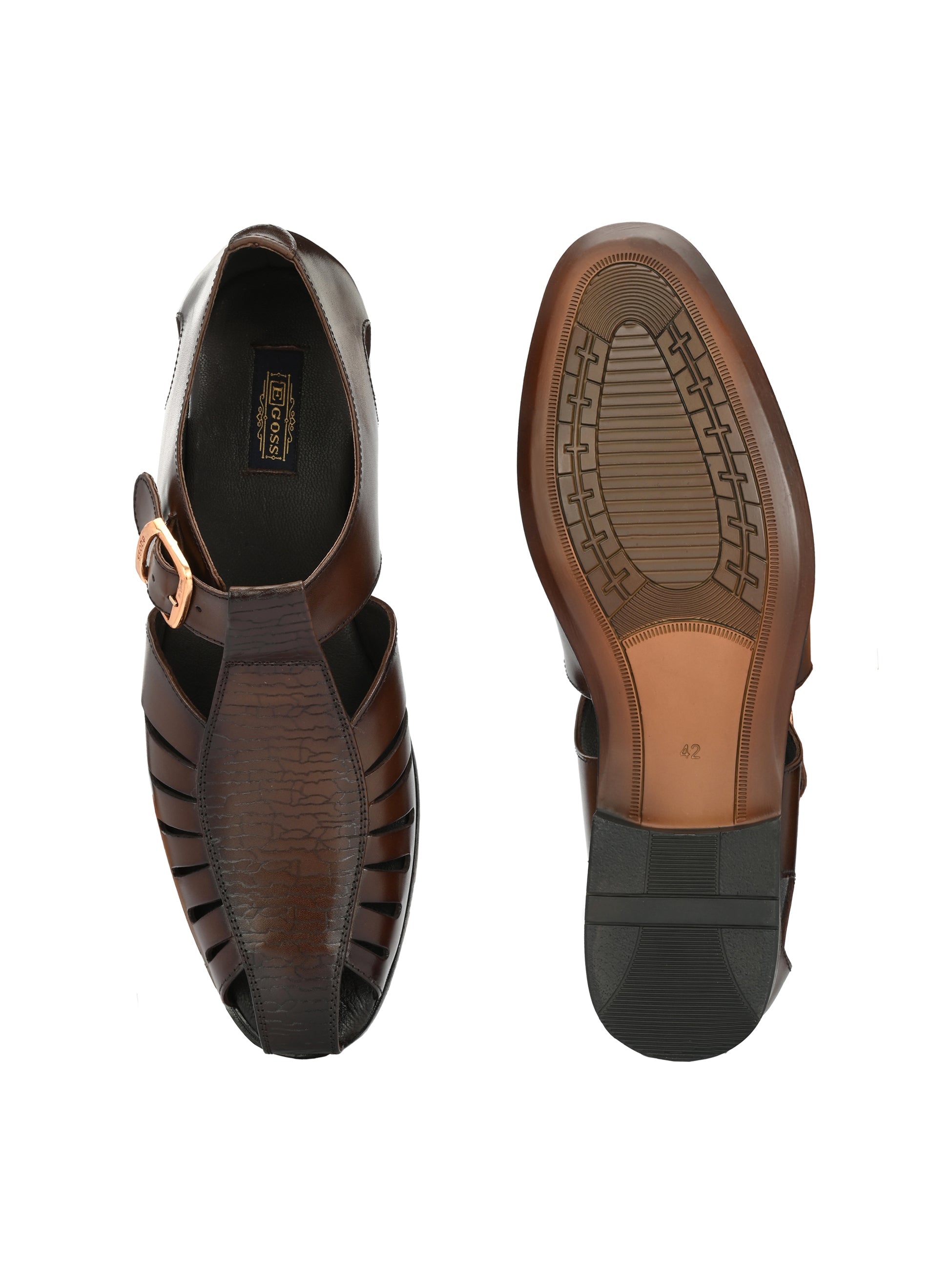 ﻿Egoss Peshawari Sandals For Men