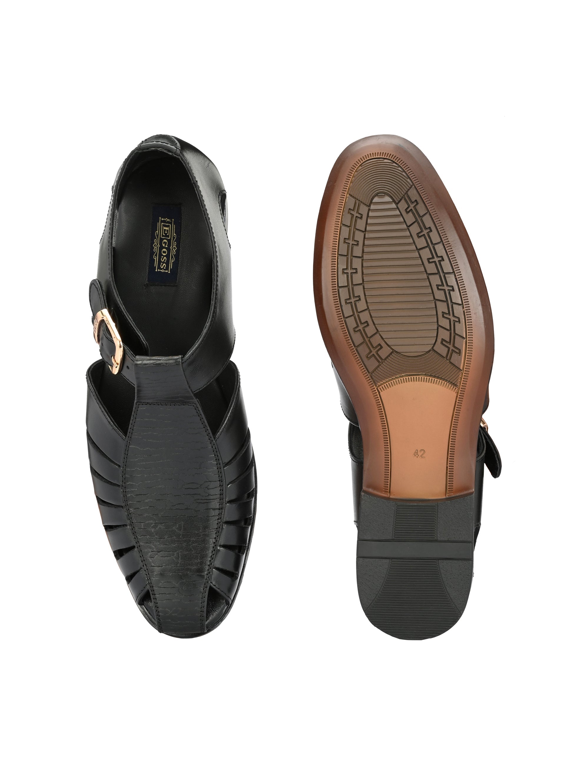 ﻿Egoss Peshawari Sandals For Men