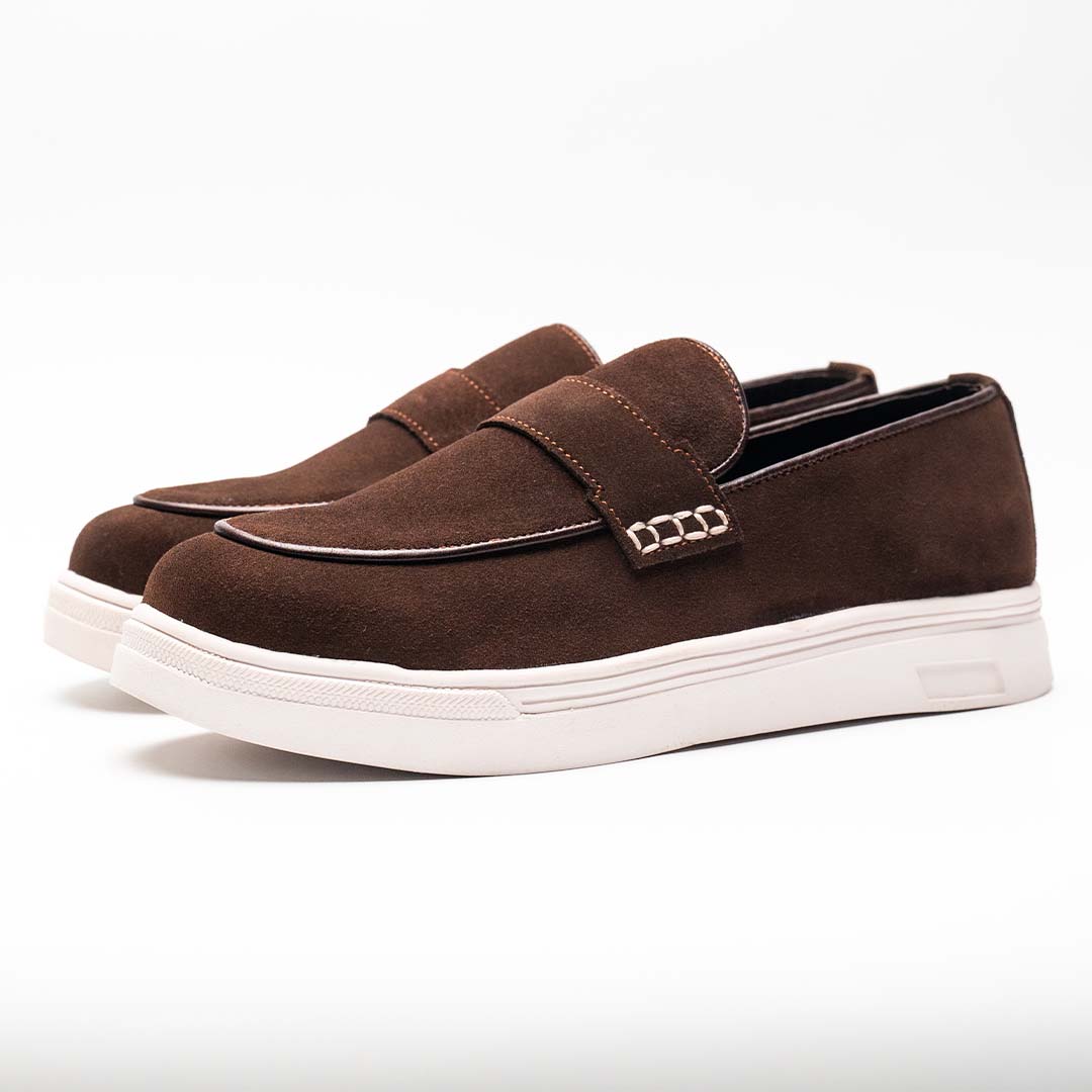 Luxury Suede sneakers Brown - US0038