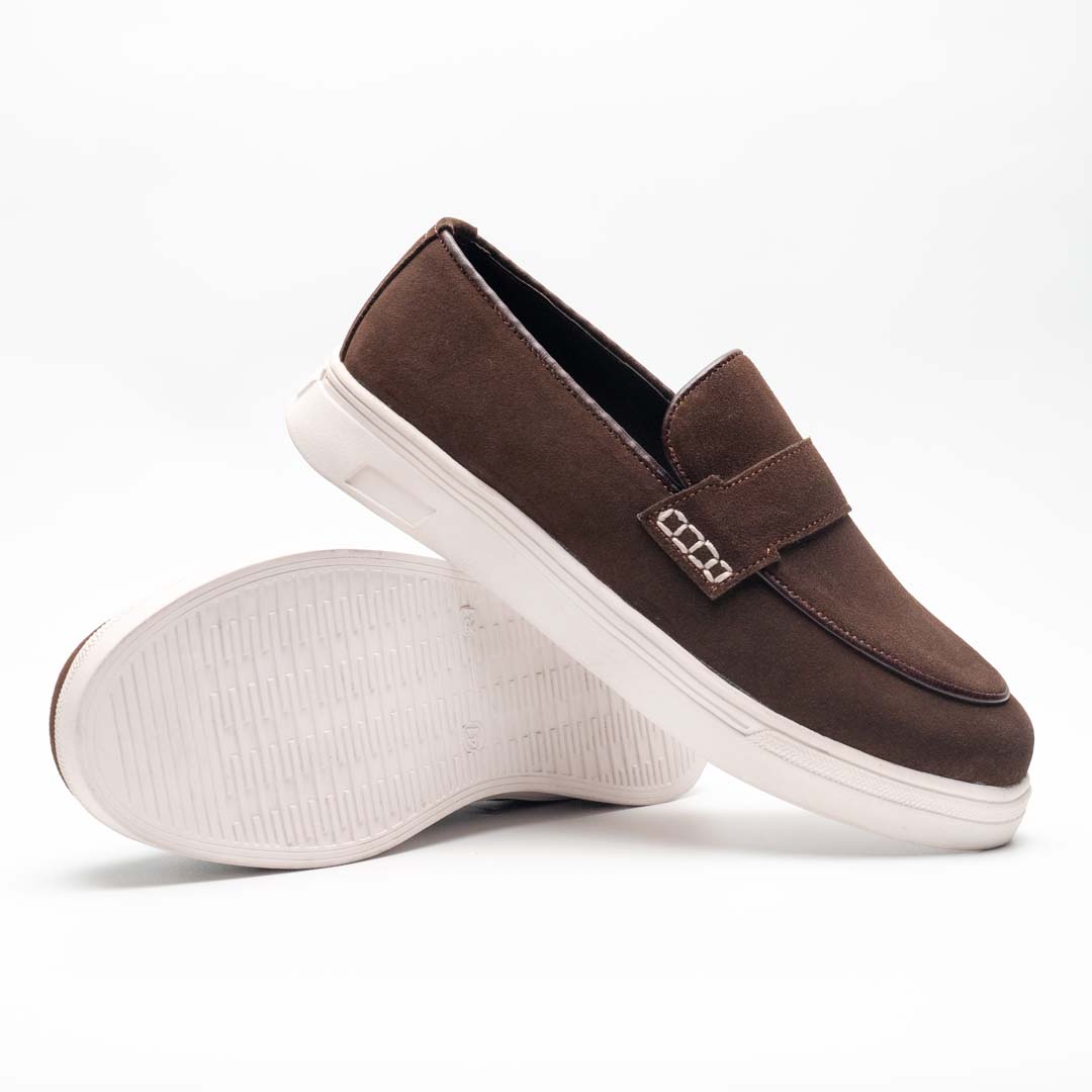 Luxury Suede sneakers Brown - US0038