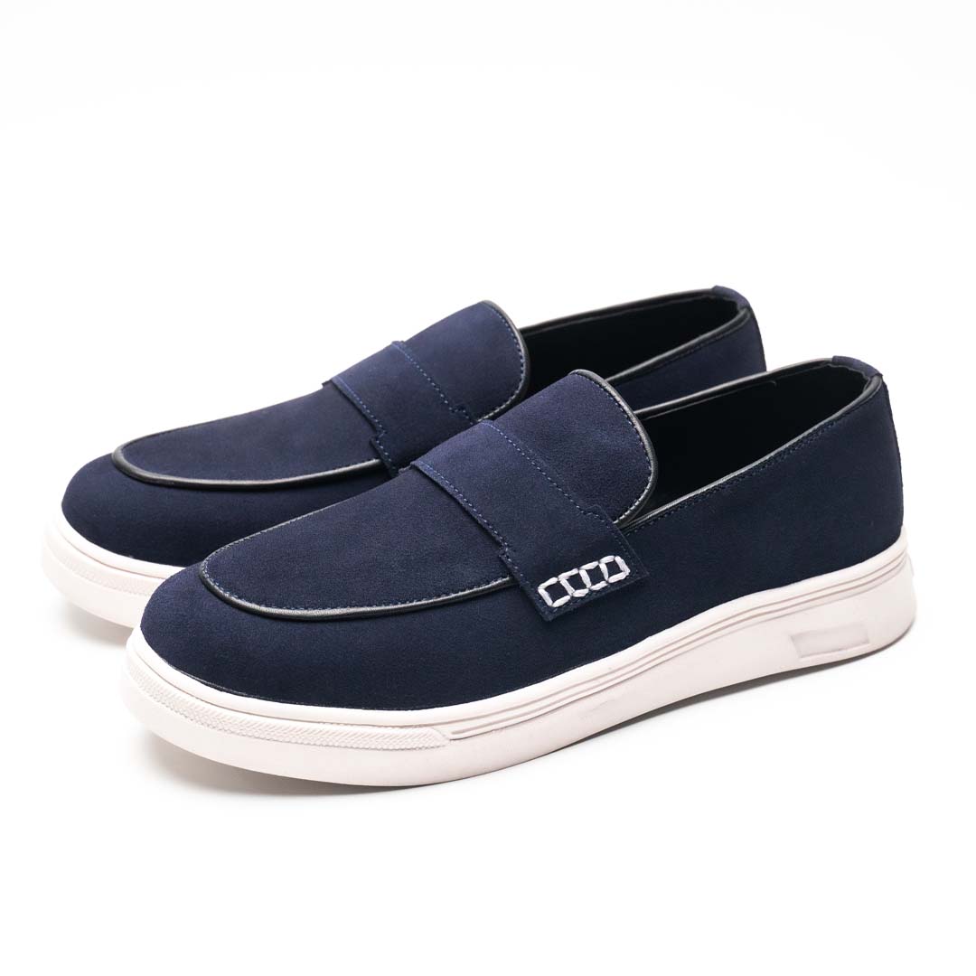 Luxury Suede sneakers Navy - US0037