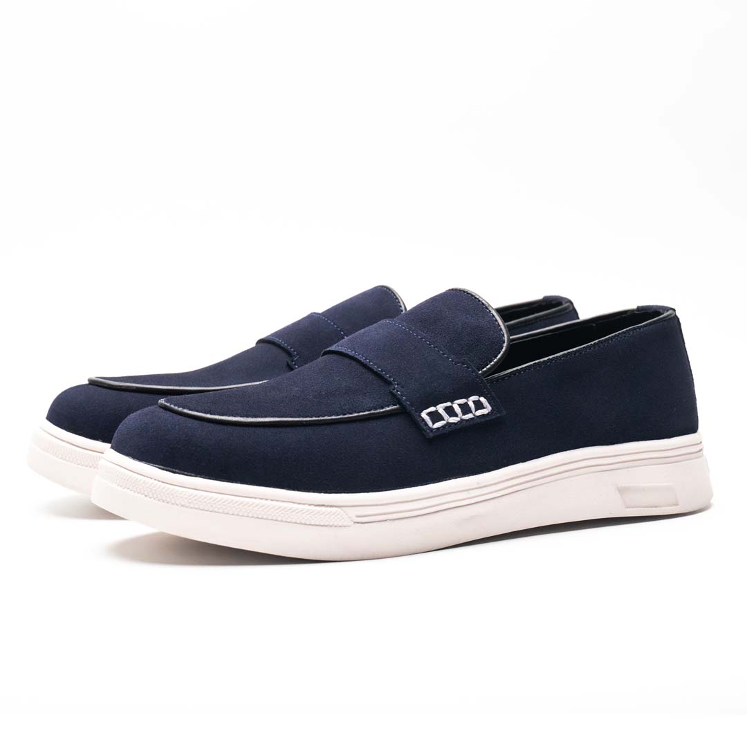 Luxury Suede sneakers Navy - US0037