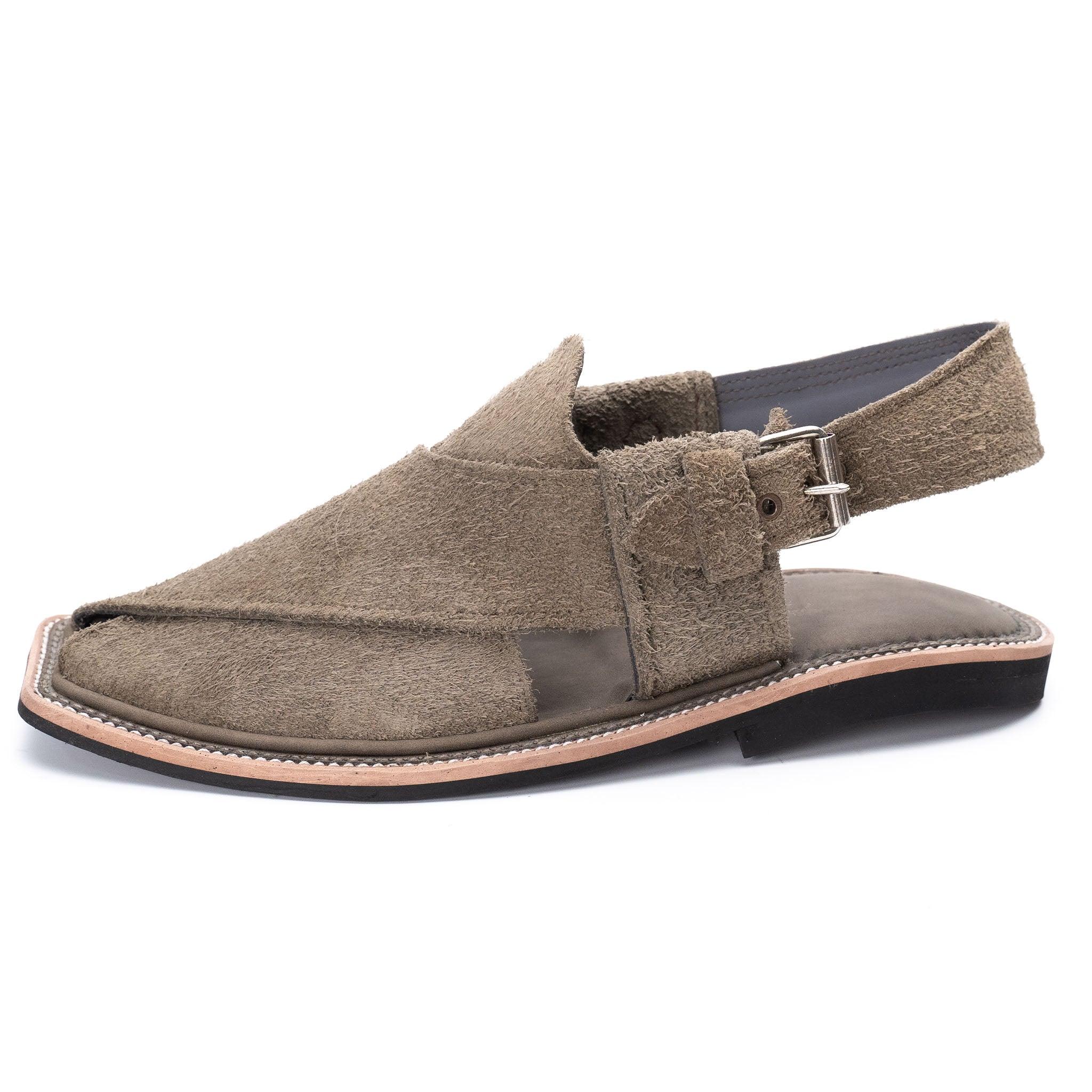 Signature Suede Peshawari Gray