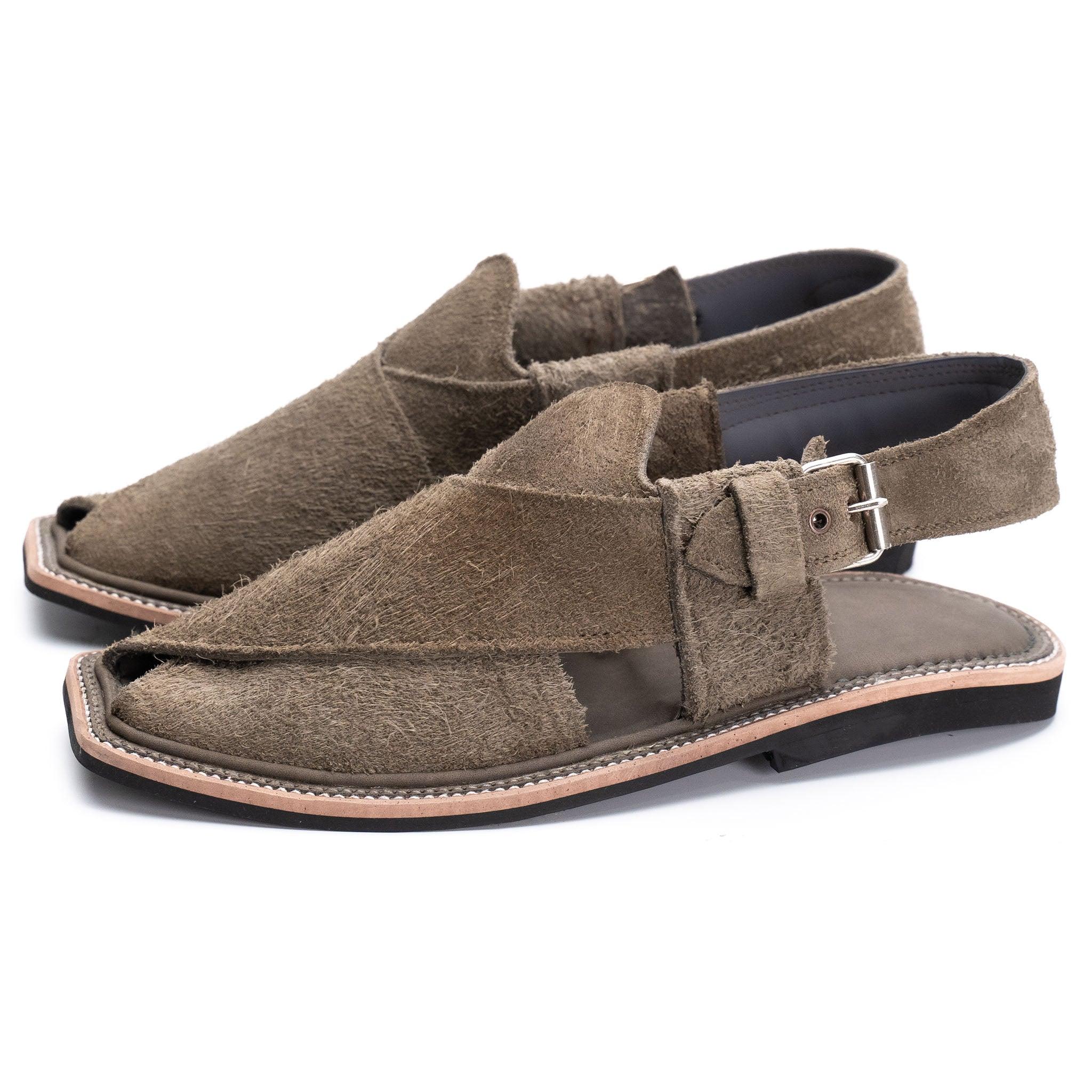 Signature Suede Peshawari Gray